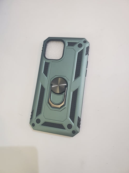 OTCR Green Anti-Drop Hybrid Case for iPhone 12/12 Pro