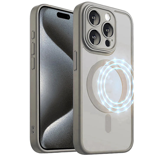 Matte Hybrid Magnetic MagSafe Case for iPhone 16 Pro Max