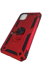 iPhone 11 OTCR Red Anti-Drop Hybrid Case