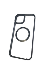 Midnight Green Matt Hybrid Case for iPhone 14/15 Plus