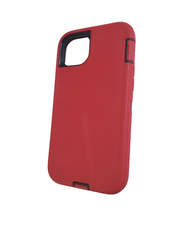 Red Triple Protection Case for iPhone 14/15 Plus