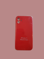 Iphone 11 Red Silicon Case