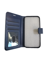 Blue Wallet Case For iPhone 12/12 Pro
