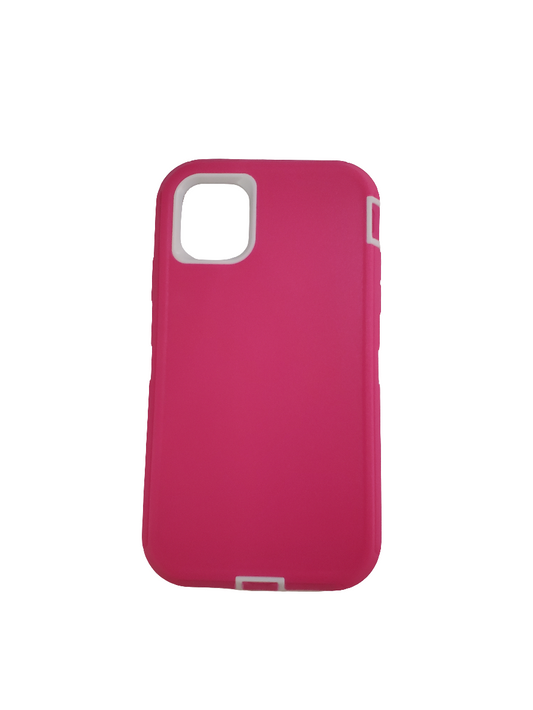 Iphone 11 Hot Pink OTCR Triple Protection Case
