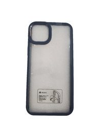 Midnight Blue Matt Hybrid Case for iPhone 14/15 Plus