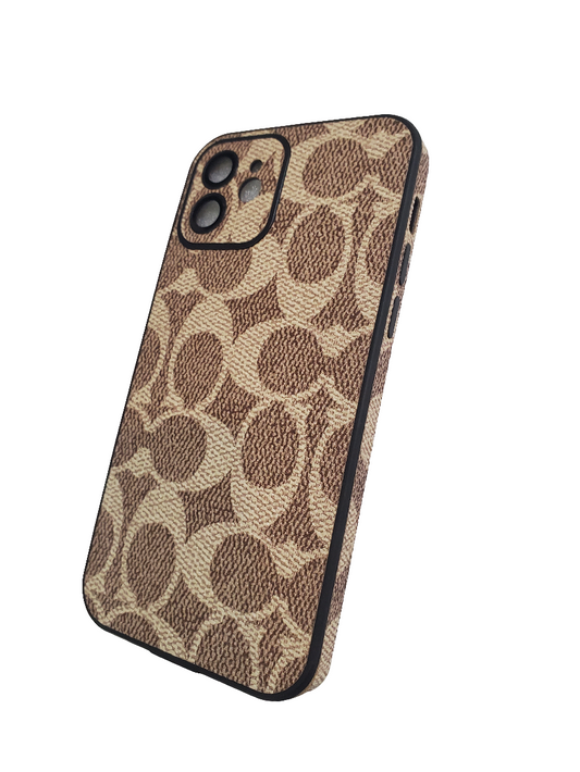 TPU Beige C Texture For IPhone 12/12 Pro