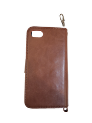 POU Brown 9 Card Holder Leather case for iPhone 7/8/SE