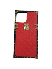 Iphone 12 Pro Max Red square protective cover