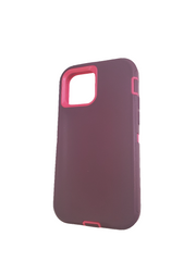 OTDR Pink Rose Triple Protection Case For iPhone 12/12 Pro