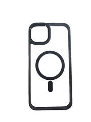 Midnight Green Matt Hybrid Case for iPhone 14/15 Plus