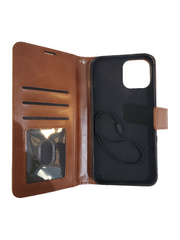 Brown Wallet Case For iPhone 12 Pro Max
