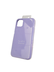 Iphone 11 Purple Silicon Case