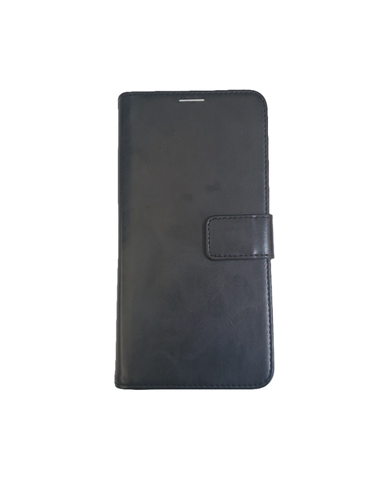 Black wallet case for iPhone 14/15 Plus