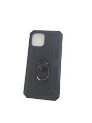 OTCR Black Anti-Drop Hybrid Case for iPhone 12/12 Pro