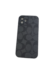 TPU Black C Texture Case For iPhone 12/12 Pro