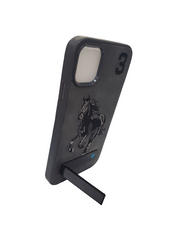 iPhone 11 OCTR Black Horse Design With Stand