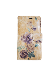 Floral Beige wallet case for iPhone 12/12 Pro