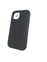 Black Triple Protection Case for iPhone 14/15 Plus
