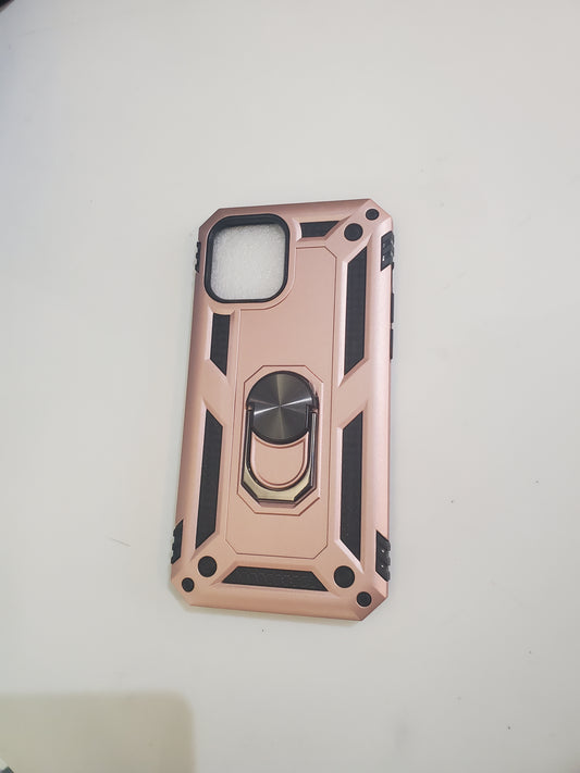 Rose Gold Anti Drop Hybrid Case For iPhone 12/12 Pro