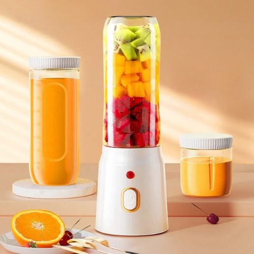 Portable Rechargeable Blender 500ml - USB Cordless Juicer