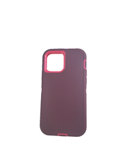 OTDR Pink Rose Triple Protection Case For iPhone 12/12 Pro