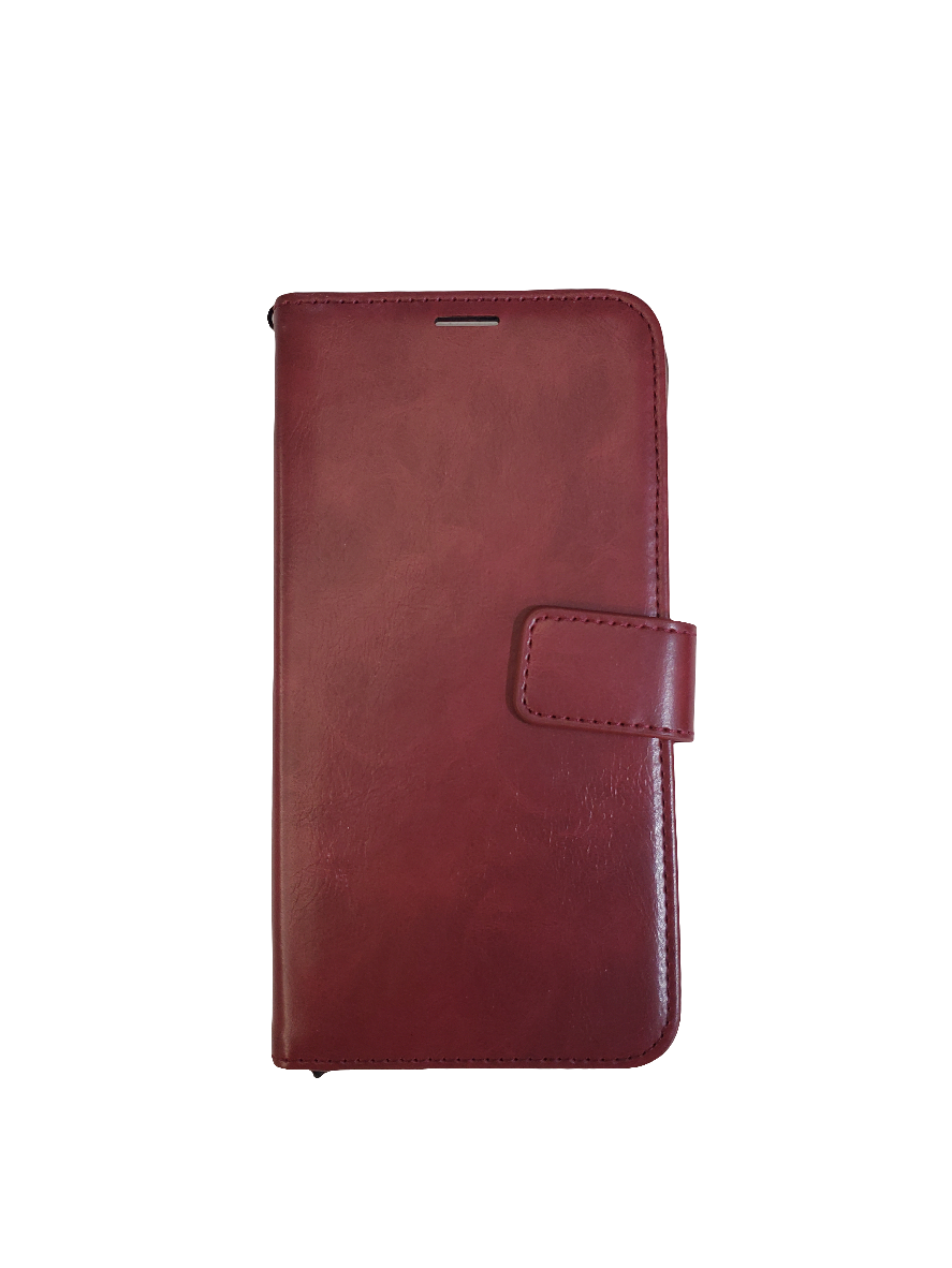 Wine Red Wallet Case for iPhone 12 Pro Max