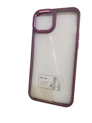 Wine Matt Hybrid Clear case for iPhone 14/15 Plus
