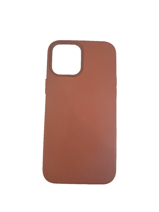 Brown leather case for iPhone 12 Pro max