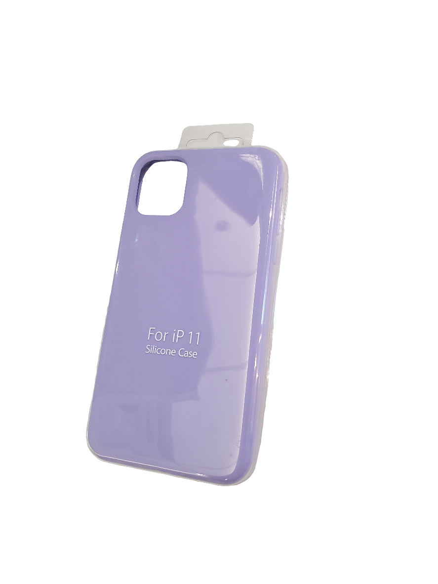 Iphone 11 Purple Silicon Case